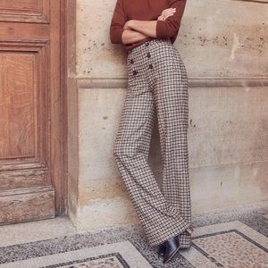 Sezane Francesca Wool Pant